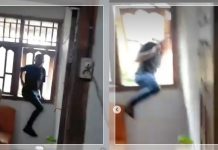 Aksi Maling Terekam Langsung di Pangkalan Banteng! Warga Teriak Histeris Saat Pelaku Panjat Jendela