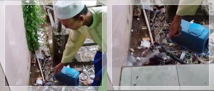Meteran PDAM Mushola di Tatah Belayung Banjarmasin Dicuri! Netizen Geram: “Habis Akal Dah Maling!”