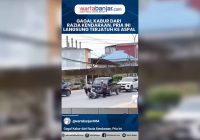 VIDEO - Gagal Kabur dari Razia Kendaraan, Pria Ini Langsung Terjatuh ke Aspal