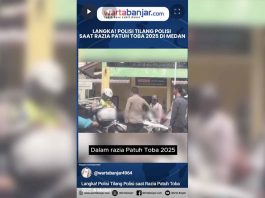 VIDEO - Langka! Polisi Tilang Polisi saat Razia Patuh Toba 2025 di Medan