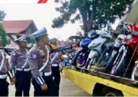 Polisi Bubarkan Balapan Liar di Pantai Takisung, 18 Motor Disita! Netizen: “Kelakuan Generasi Emas!”