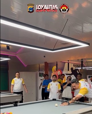 Resmi Dibuka! Turnamen Biliar Kapolres Tanah Bumbu Cup 2025 Ramaikan Kalimantan: Puluhan Atlet Adu Skill!