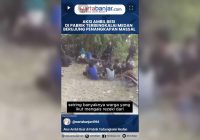 VIDEO - Aksi Ambil Besi di Pabrik Terbengkalai Medan Berujung Penangkapan Massal