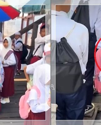 HARI PERTAMA SEKOLAH! Akses Jalan ke SDN di HSU Ditutup Gegara Sengketa Tanah, Netizen: "Bocah Acungkan Jari Tengah!"