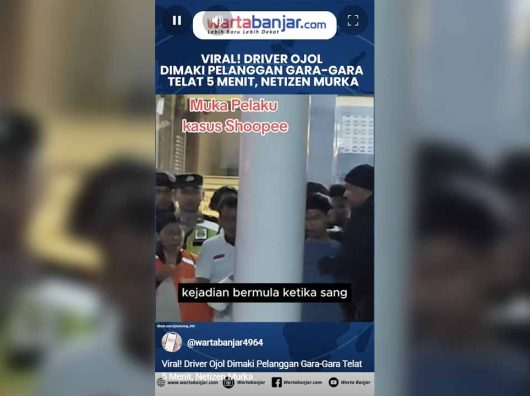 VIDEO - Viral! Driver Ojol Dimaki Pelanggan Gara-Gara Telat 5 Menit, Netizen Murka