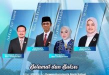 Dewan Komisaris Baru Bank Kalsel Dikukuhkan, Resmi Menjabat Sejak 14 Juli 2025