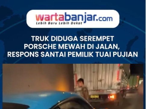 VIDEO - Truk Diduga Serempet Porsche Mewah di Jalan, Respons Santai Pemilik Tuai Pujian