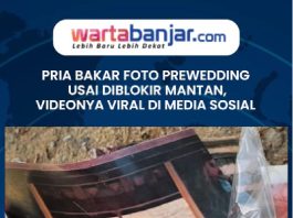 VIDEO - Pria Bakar Foto Prewedding Usai Diblokir Mantan, Videonya Viral di Media Sosial