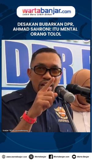VIDEO - Desakan Bubarkan DPR, Ahmad Sahroni: Itu Mental Orang Tolol