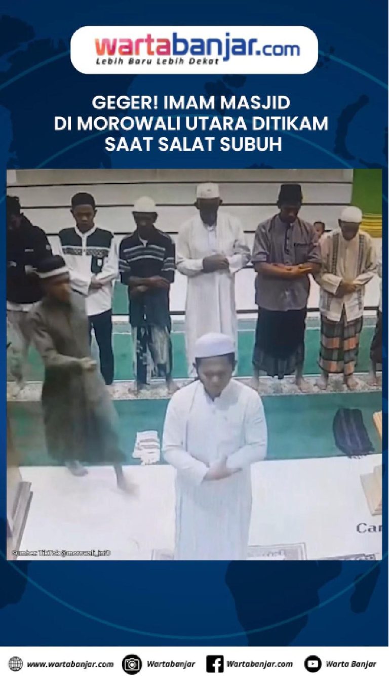 VIDEO - GEGER! Imam Masjid di Morowali Utara Ditikam saat Salat Subuh