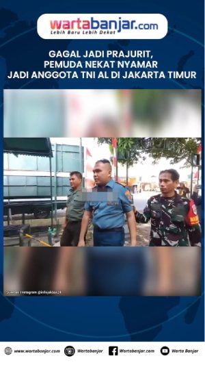 VIDEO - Gagal Jadi Prajurit, Pemuda Nekat Nyamar Jadi Anggota TNI AL di Jakarta Timur