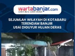 VIDEO - Sejumlah Wilayah di Kotabaru Terendam Banjir Usai Diguyur Hujan Deras