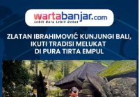 VIDEO - Zlatan Ibrahimović Kunjungi Bali, Ikuti Tradisi Melukat di Pura Tirta Empul