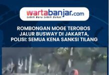 VIDEO - Rombongan Moge Terobos Jalur Busway di Jakarta, Polisi: Semua Kena Sanksi Tilang