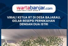 VIDEO - VIRAL! Ketua RT di Desa Bajarau Gelar Resepsi Pernikahan dengan Dua Istri