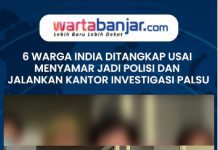 VIDEO - 6 Warga India Ditangkap Usai Menyamar Jadi Polisi dan Jalankan Kantor Investigasi Palsu