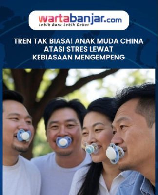 VIDEO - Tren Tak Biasa! Anak Muda China Atasi Stres Lewat Kebiasaan Mengempeng