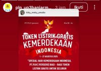 Waspada Penipuan Token Gratis dari PT PLN di Hari Kemerdekaan RI