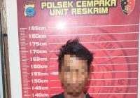 ‎Diduga Mabuk dan Bawa Sajam, Juru Parkir di Kalsel Expo Diamankan Polisi