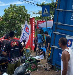 Daftar Sementara Korban Laka Kontainer Tabrak Depan SDN 1 Landasan Ulin Selatan