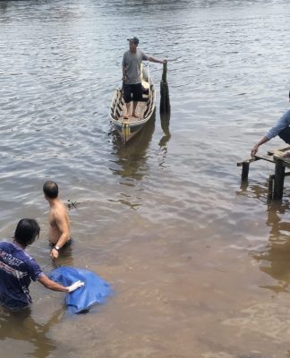 Penemuan Mayat di Berangas, Jasad Mengapung di Sungai