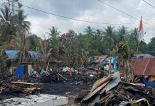 Kebakaran Hebat di Desa Cukan Lipai, Warga Ceritakan Detik-detik Api Membesar
