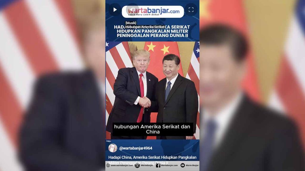 VIDEO - Hadapi China, Amerika Serikat Hidupkan Pangkalan Militer Peninggalan Perang Dunia II