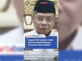 VIDEO - Bupati Pati Sudewo Tolak Mundur Meski Didesak, Amanah atau Ambisi?