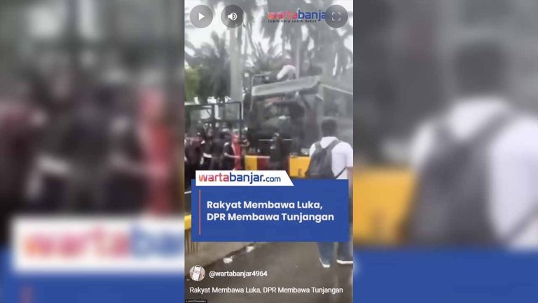 VIDEO - Rakyat Membawa Luka, DPR Membawa Tunjangan