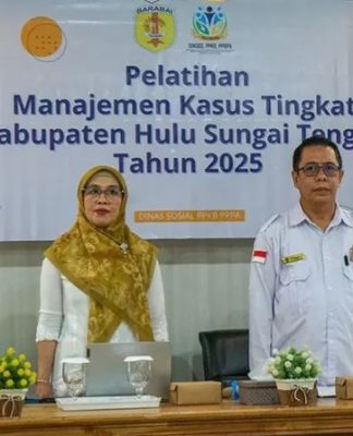 Lindungi Perempuan dan Anak dari Kekerasan di HST! Dinsos Gelar Pelatihan Manajemen Kasus