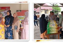 Warga Serbu Gerakan Pangan Murah Polsek Tambang Ulang, Beli Beras 5 Kg Cuma Rp 56 Ribu!