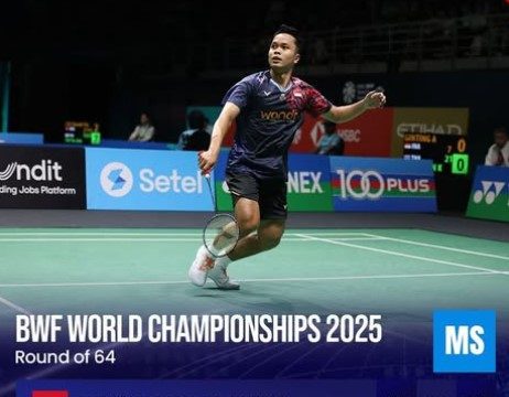 Ginting Akui Kehilangan Fokus di Poin-Poin Kritis Lawan Popov
