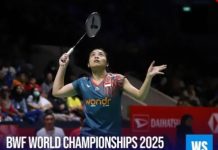 Gregoria Mariska Tunjung Tersingkir di 16 Besar Kejuaraan Dunia 2025