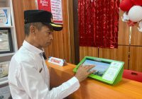 Muara Jaya Jadi Satu-satunya Desa di Balangan Gunakan Buku Tamu Elektronik