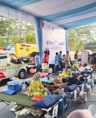 Donor Darah Meriahkan Kalsel Expo 2025, Bank Kalsel Fokus Penuhi Kebutuhan Darah di Banua