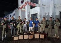 Ratusan Botol Miras Disembunyikan dalam Mobil Berhasil Dibongkar Satpol PP Tanah Laut