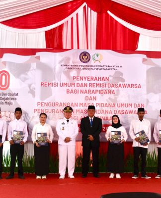 1.570 Warga Binaan Lapas Banjarmasin Dapat Remisi HUT RI ke-80, 21 Orang Langsung Bebas