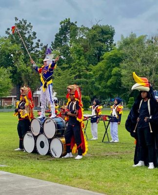 40 Pelajar Tampil Memukau, Drumband HST Meriahkan Peringatan HUT RI ke-80
