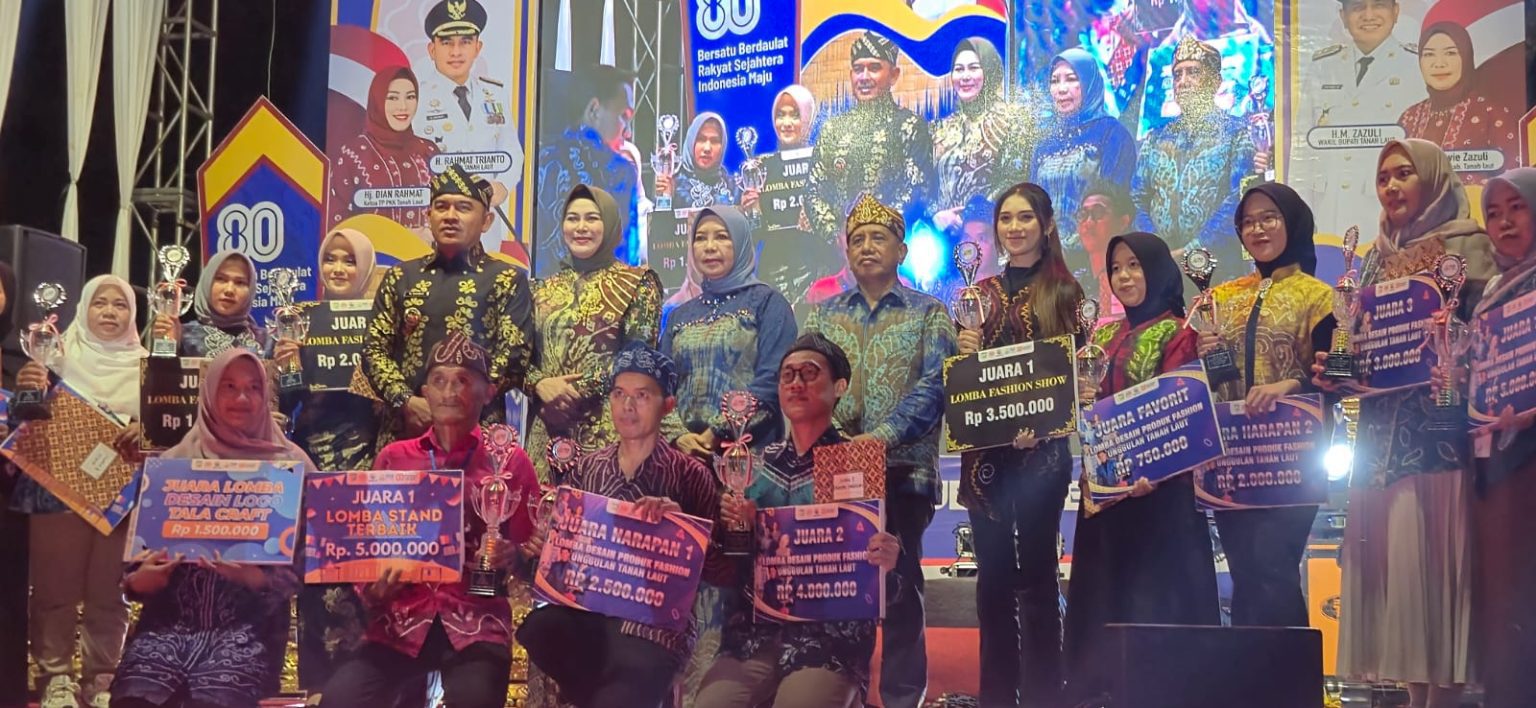 Omset Capai Rp 334 Juta! Pekan Raya Kemerdekaan 2025 di Tanah Laut Resmi Ditutup