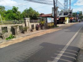 Tumpahan Minyak di Jalan Cendrawasih, Pengendara Berjatuhan