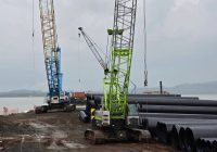 Dinas PUPR Kalsel Pantau Pembangunan Jembatan Pulau Laut