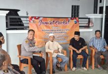 Jumat Curhat di Banjarbaru, Kapolsek Ajak Warga Jaga Keamanan dan Garap Lahan Kosong