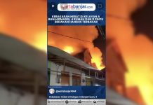 VIDEO - Kebakaran Hebat di Kelayan A Banjarmasin, 4 Rumah dan 11 Pintu Bedakan Hangus Terbakar