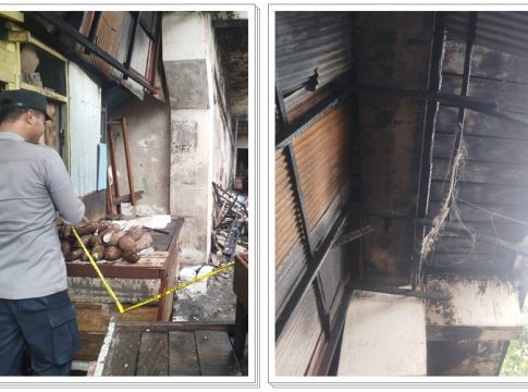 UPDATE Kebakaran di Pasar Hanyar Banjarmasin, Gudang Kosong Ludes, Warga Sebut Korsleting Listrik