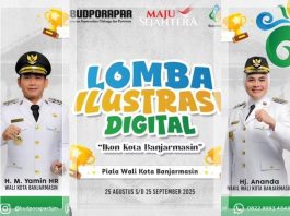 Disbudporapar Banjarmasin Gelar Lomba Ilustrasi Digital “Ikon Kota Banjarmasin”, Hadiah Puluhan Juta Menanti