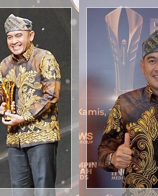 HEBAT! Bupati Rahmat Terima Anugerahkan PDA 2025 dari Mendagri Tito, Bukti Kejayaan Sektor Pertanian Tala!
