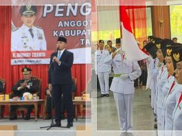 Paskibraka Tanah Laut 2025 Resmi Dikukuhkan, Siap Kibarkan Semangat Nasionalisme!
