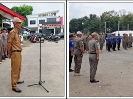 PERPISAHAN EMOSIONAL! Muhammad Kusri Pimpin Apel Terakhir di Satpol PP & Damkar Tanah Laut