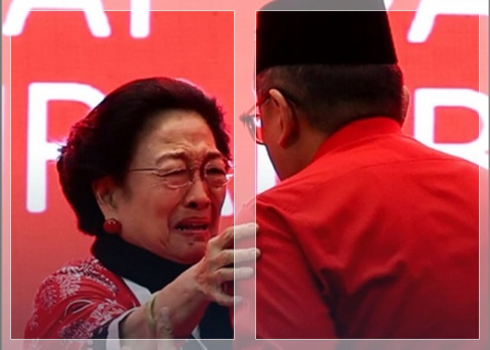 AIR MATA MEGAWATI Sambut Hasto di Kongres PDIP Bali, "Saya Tidak Terlalu Berharap Pak Hasto Kembali"