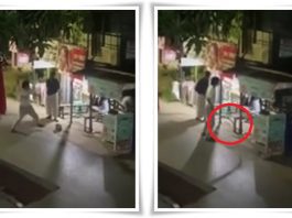 VIRAL! CCTV Rekam Aksi Remaja Bersenjata Clurit Serang Warga di Jalan Tembus Mantuil Banjarmasin